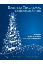 Eighteen Traditional Christmas Solos Cello or Bassoon and Piano 40038